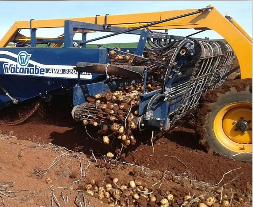 tractor stone crushe-application