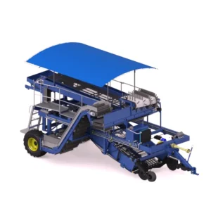 potato harvest - 2 rows