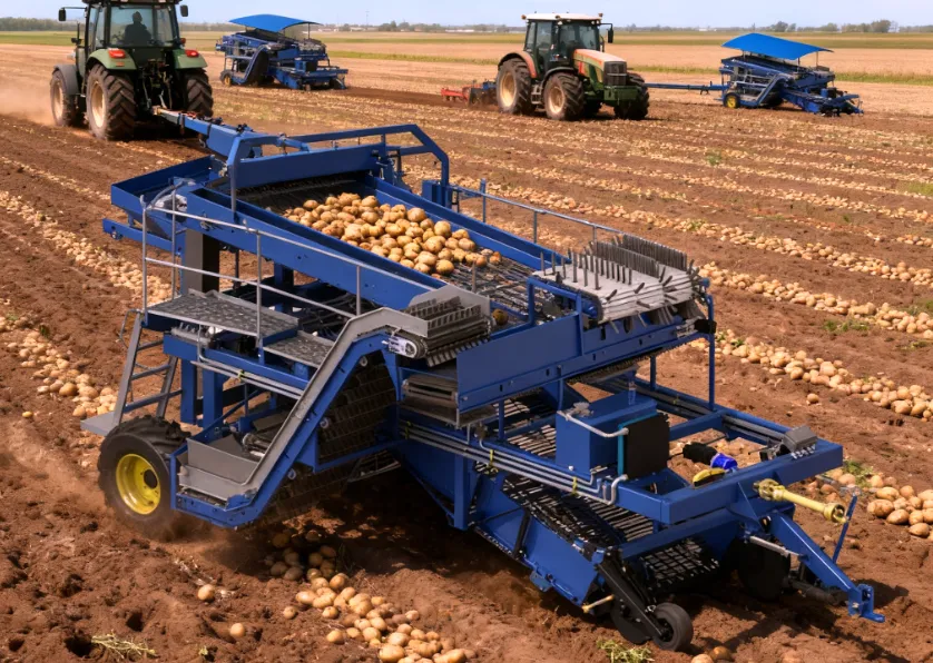 potato harvest - 2 rows-application