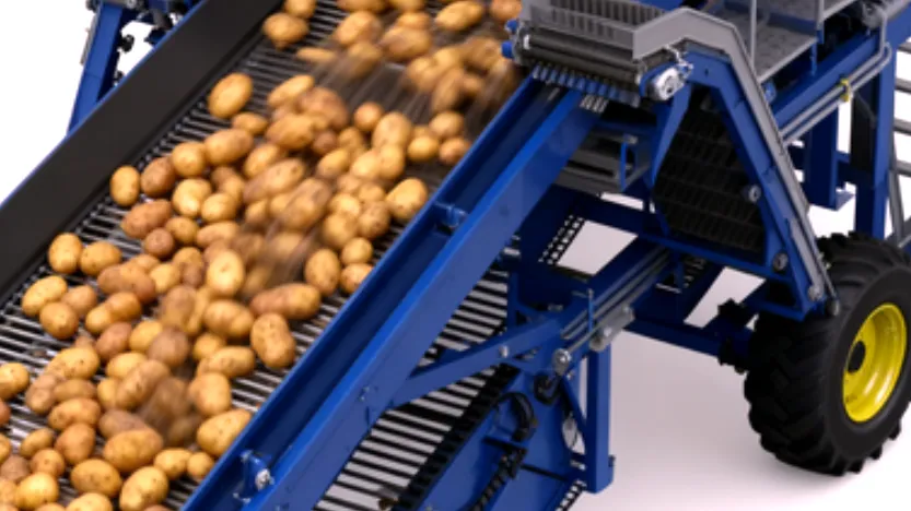 potato harvest - 2 rows-application