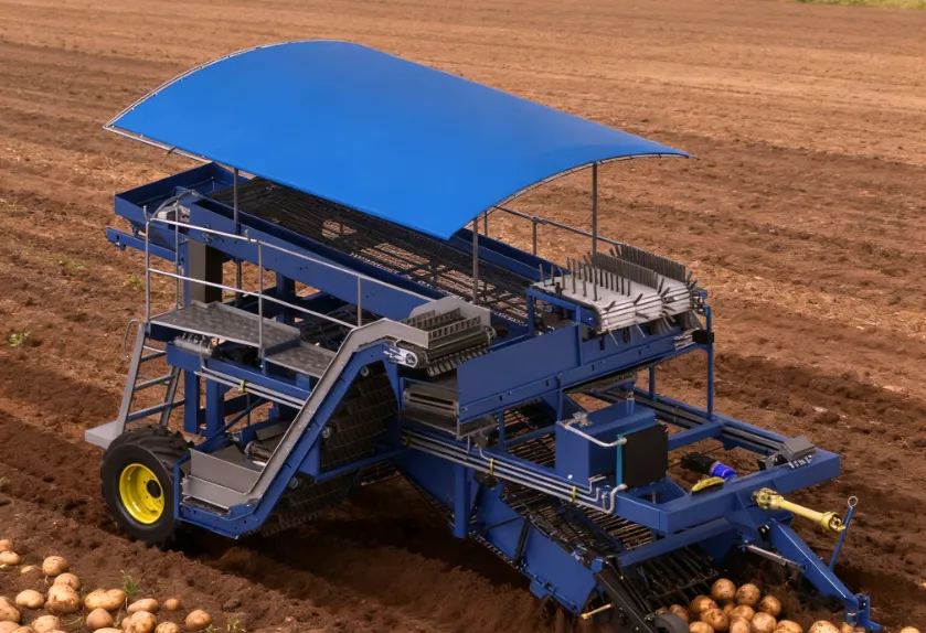 potato harvest - 2 rows-application