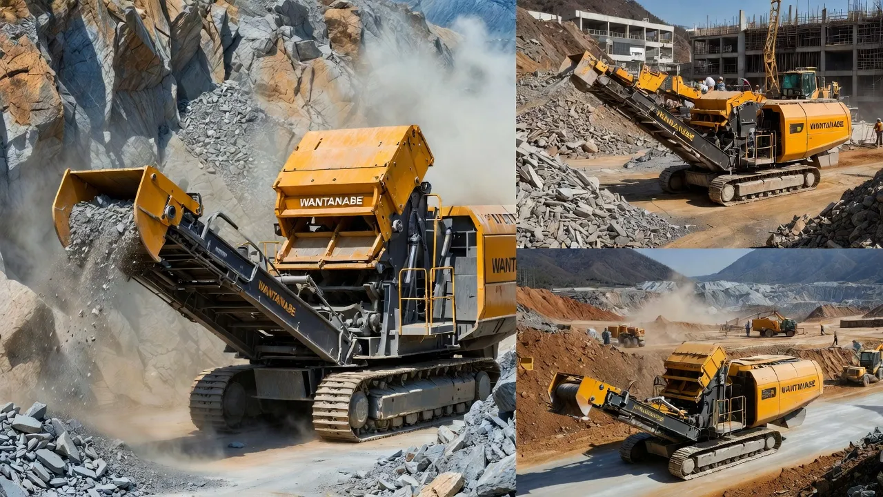Well pad construction stone crusher machine oil gas aggregate