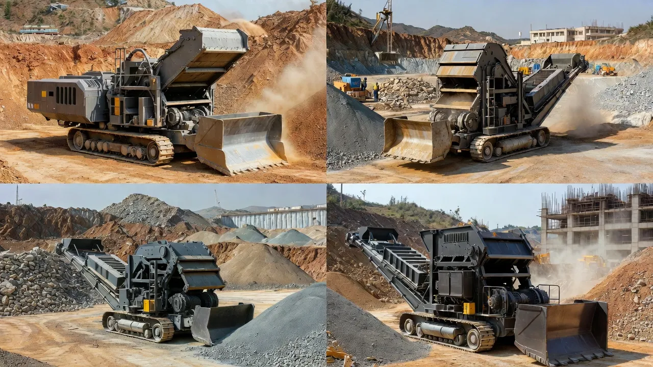 Stone crusher sports recreation facilities aggregate sand golf